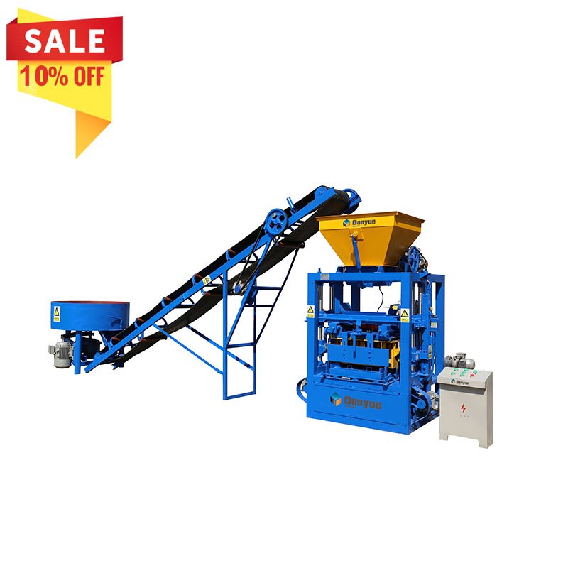 QT4 - 24 Economical Semi Automatic Hydraulic Manual Block brick making machine in Uganda
