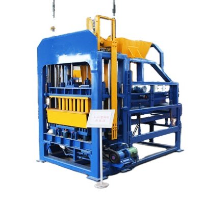 Money Making machine QT5-15 hollow concrete block brick making machine