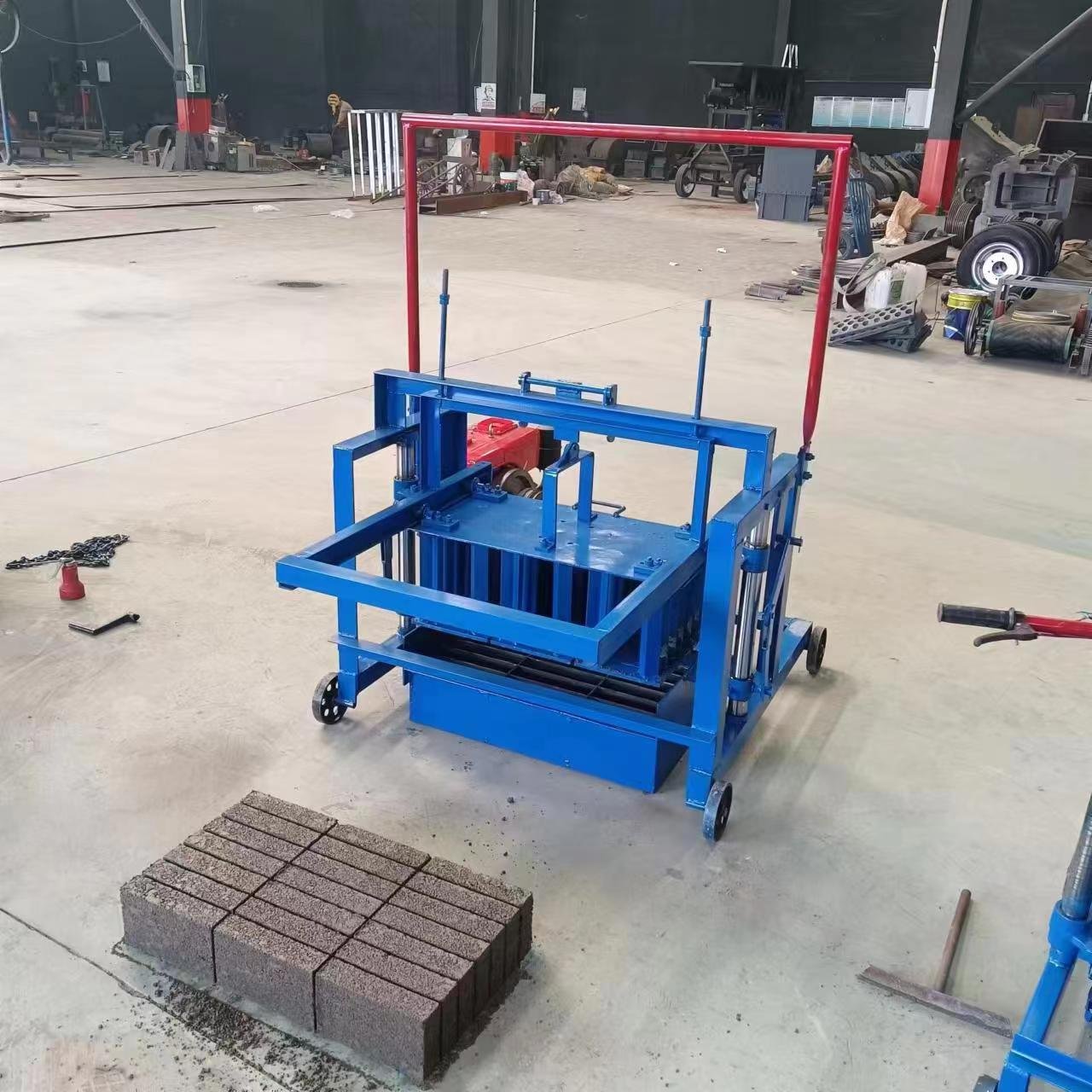 soil se bricks making machine automatic pave brick making machine large scale bricks making machine