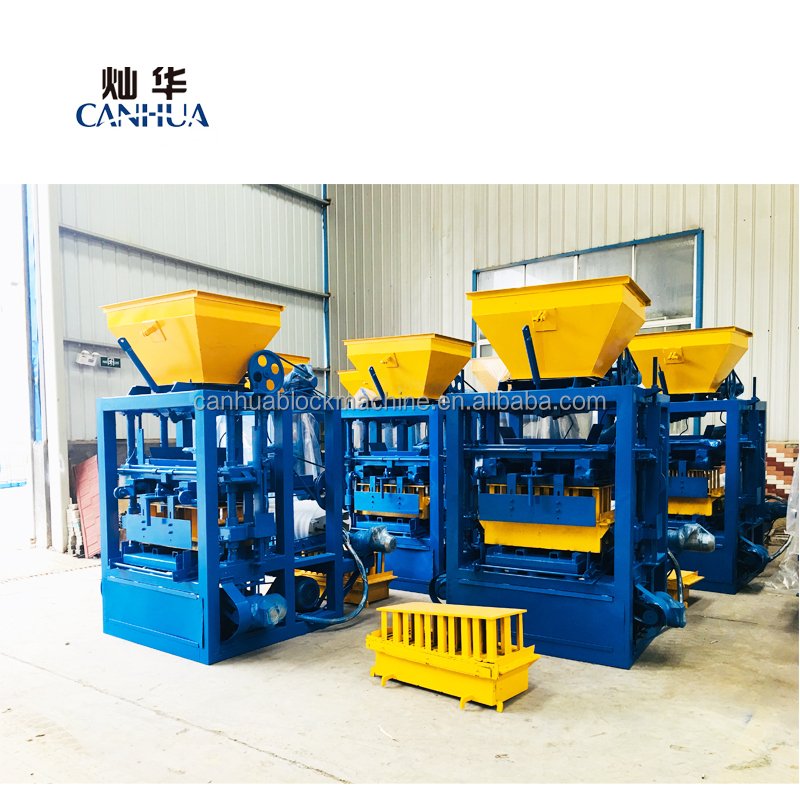 QT4-24 Semi-Automatic Brick Making Machine -Demand for Medium and Small Ventures.