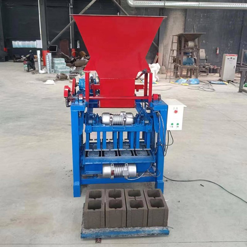 Rongde Semi-Automatic Concrete Egg Laying Machine Cement Block Making Machine Brick Making Machinery