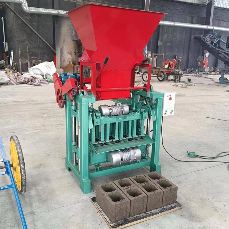 Rongde Semi-Automatic Concrete Egg Laying Machine Cement Block Making Machine Brick Making Machinery