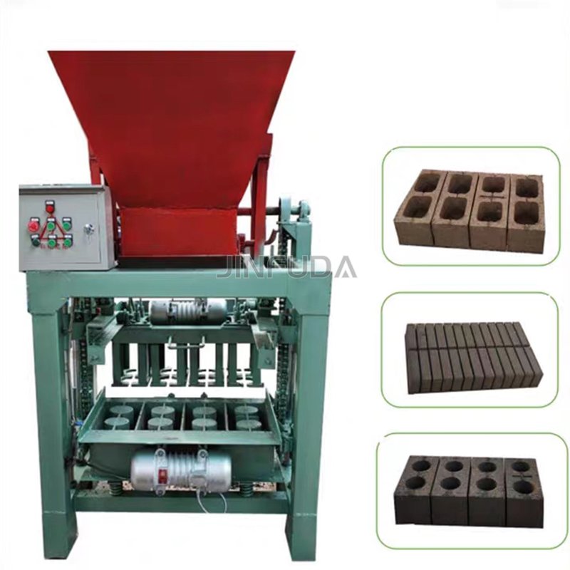 Ecological Interlocking Brick Making Machinery Cement Concrete Block Maker Automatic Machine For Make Bricks
