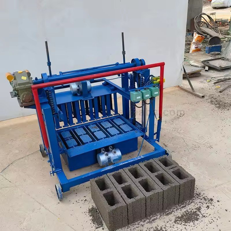 Lowest price Hollow Cement Laying Block Making Machine for Making Bricks Brick Making Machinery