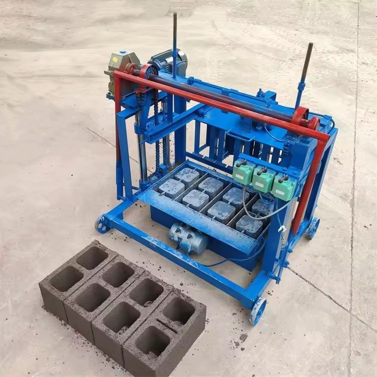 Lowest price Hollow Cement Laying Block Making Machine for Making Bricks Brick Making Machinery