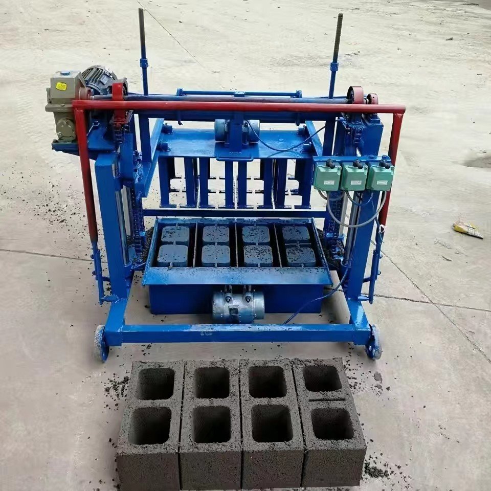 Lowest price Hollow Cement Laying Block Making Machine for Making Bricks Brick Making Machinery