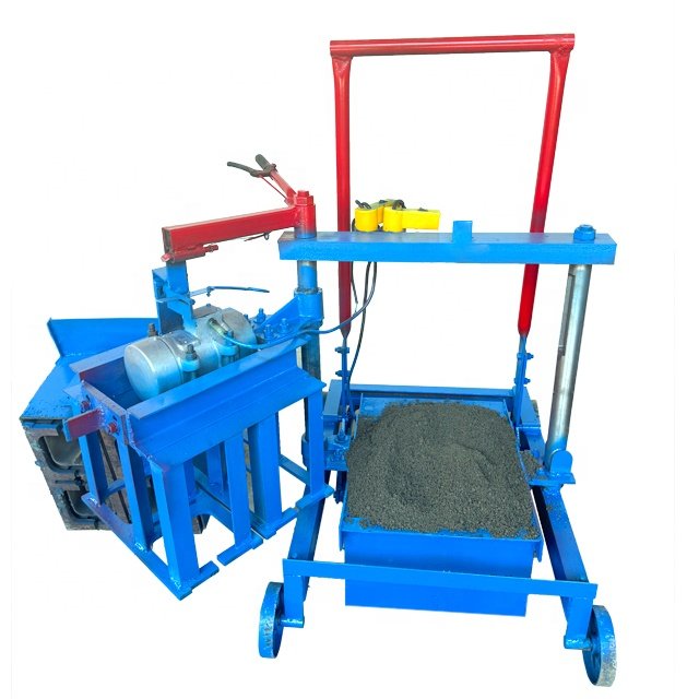 Factory price QT2-45 Small Manual Concrete Cement Block Brick Making Machine For Sale In