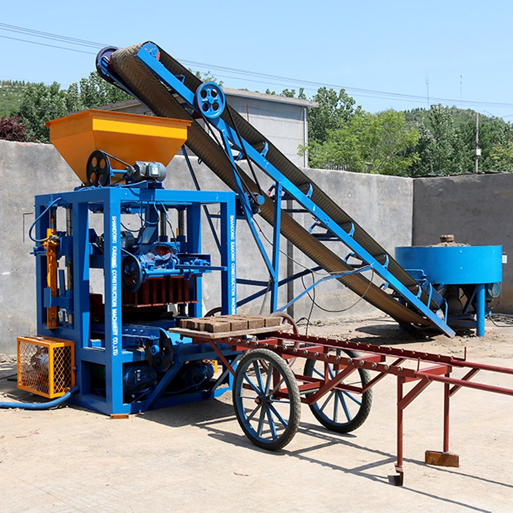 QT4-40 High efficient hollow brick machine manual block making machine
