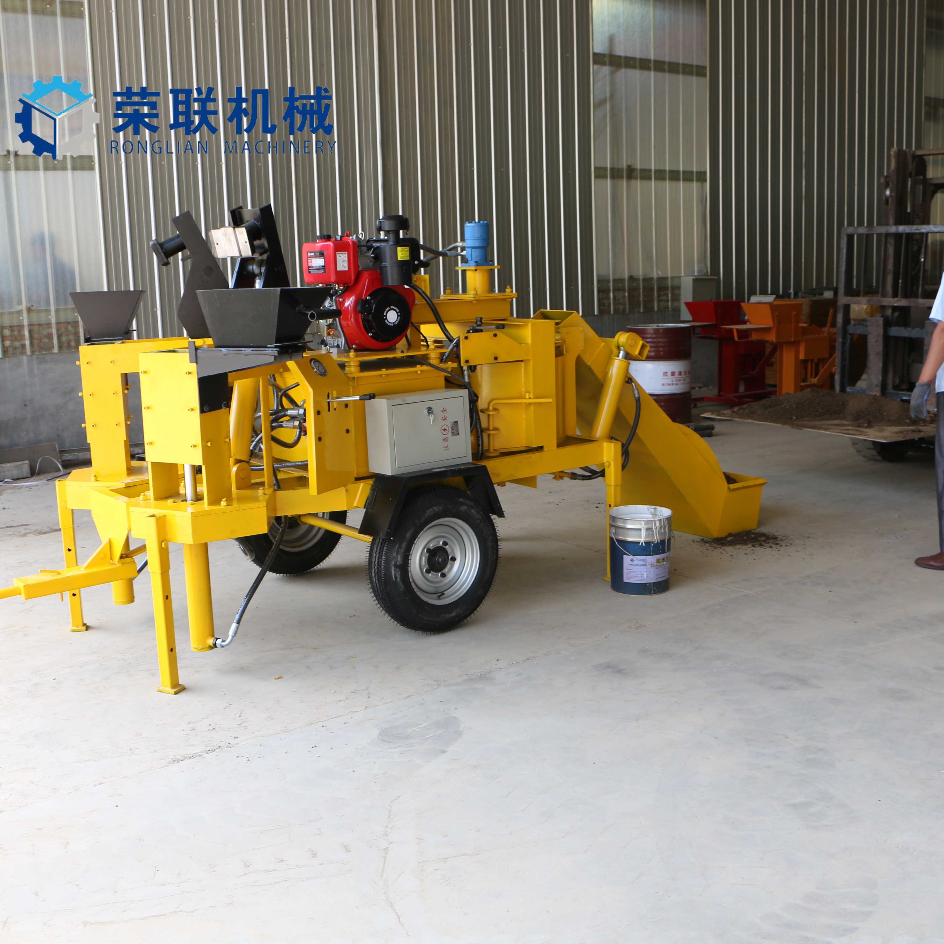 High Productivity M7mi Twin Clay Interlocking Brick Making Machine