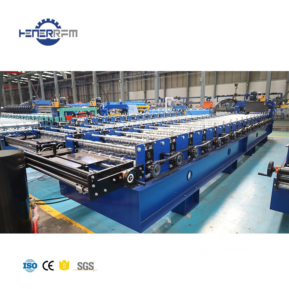 760 Color Steel Ibr Zinc Roof Roofing Sheet Making Machine Roll Forming Machine