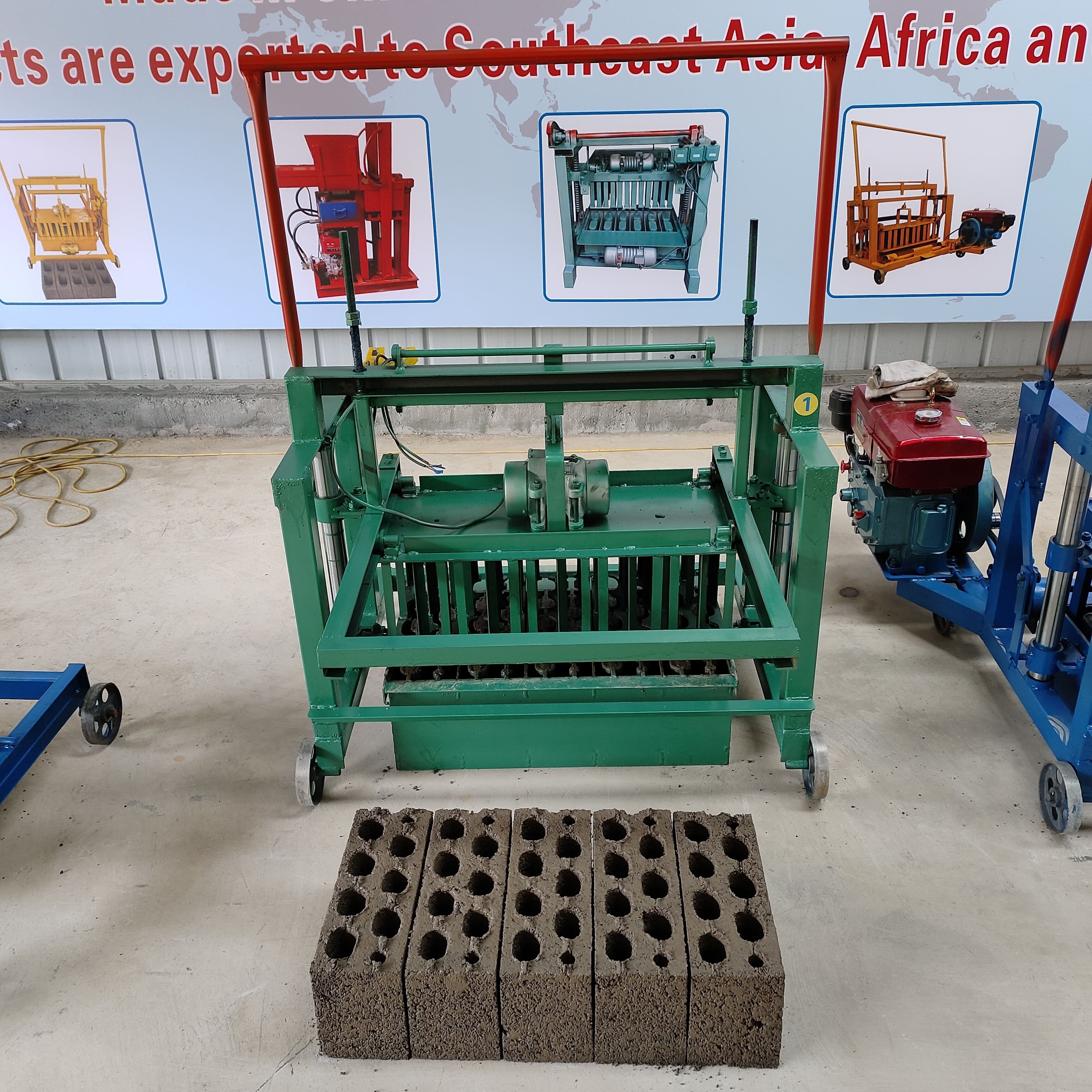 Best Selling Easy To Operate Brick Making Machine Sturdy Block Making Machine With Competitive Price
