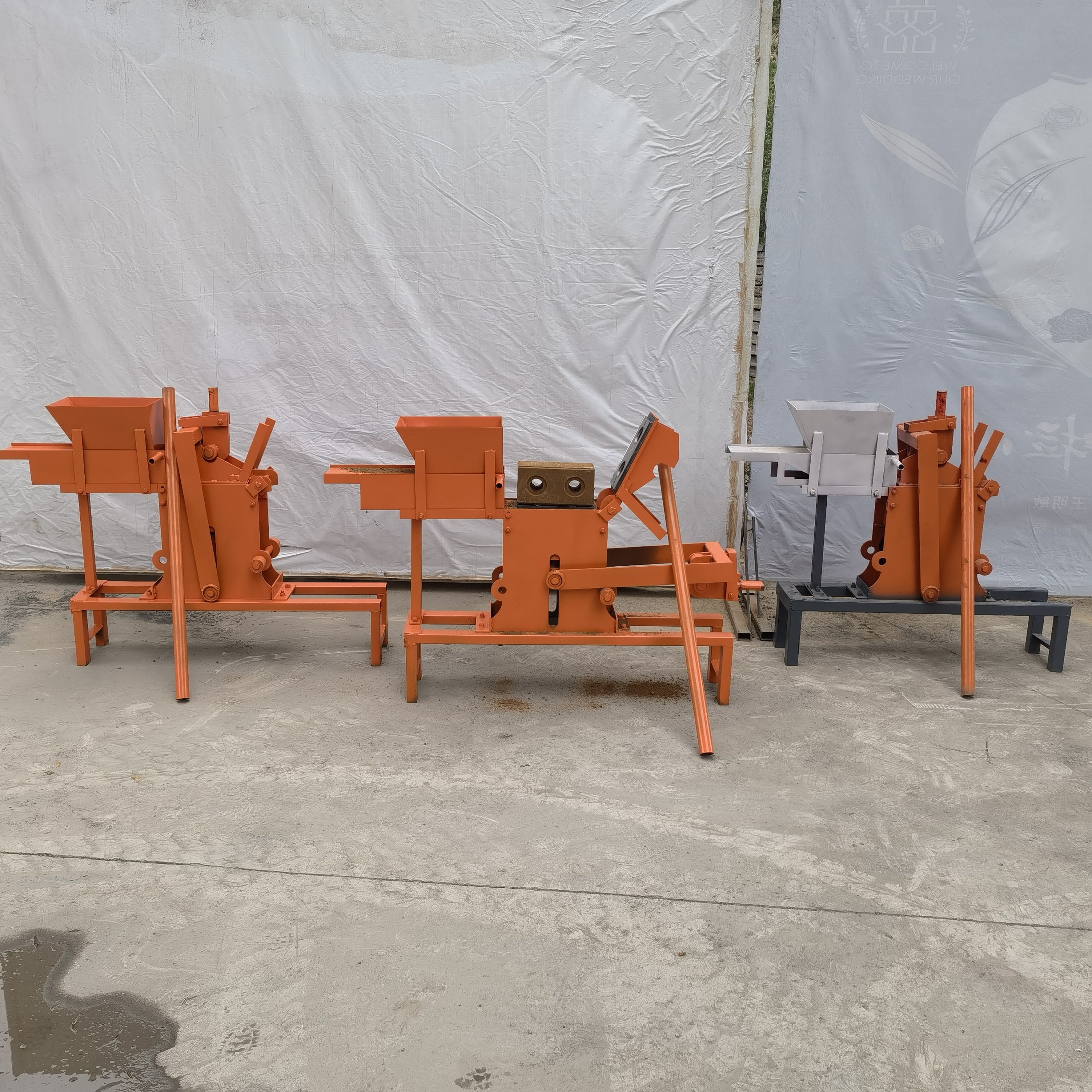 CHEAP Price qmr2-40 manual brick making machine manual interlocking brick making machine manual brick machine