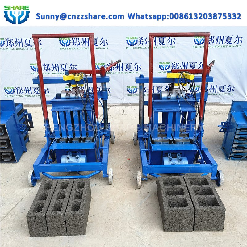 Automatic Concrete Block Making Machine Molding Manual Cement Brick Making Machine Hollow Block Making Machine for Sale in Usa