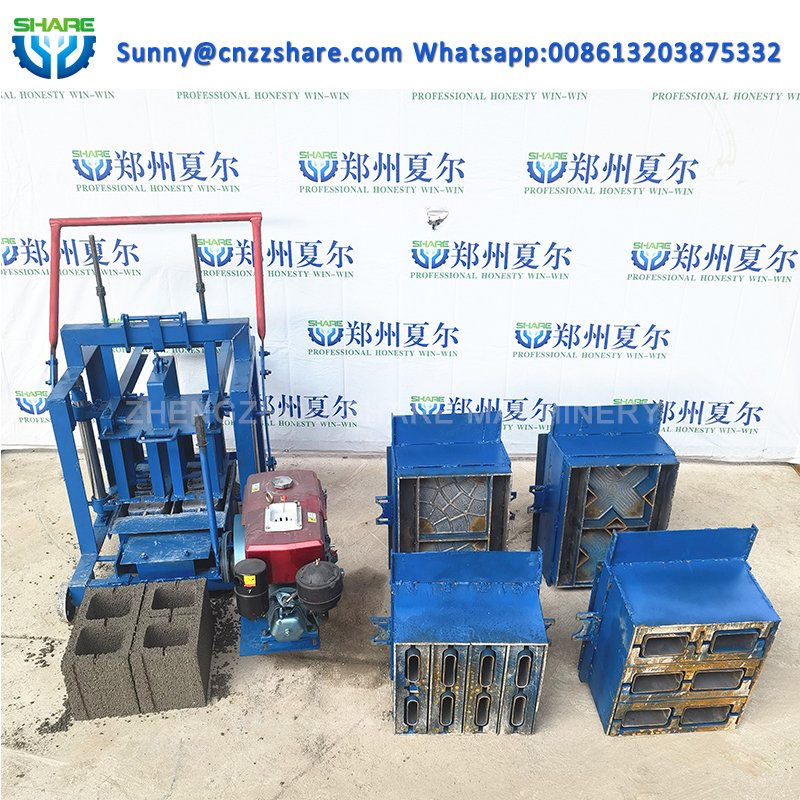 Automatic Concrete Block Making Machine Molding Manual Cement Brick Making Machine Hollow Block Making Machine for Sale in Usa