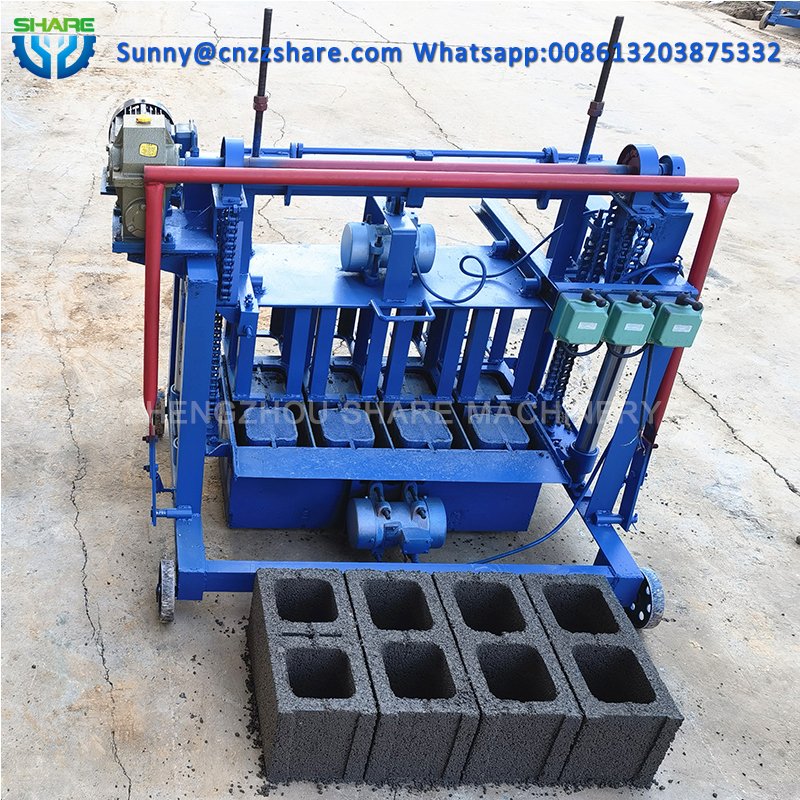 Automatic Concrete Block Making Machine Molding Manual Cement Brick Making Machine Hollow Block Making Machine for Sale in Usa
