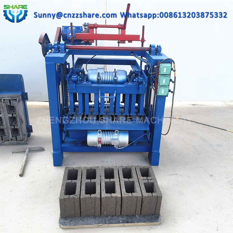 Automatic Concrete Block Making Machine Molding Manual Cement Brick Making Machine Hollow Block Making Machine for Sale in Usa