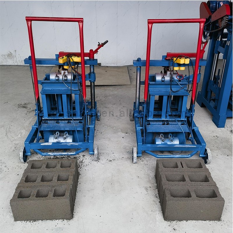 Semi-Automatic Concrete Block Making Machine Hollow Brick Machine Manual Block Making Machine