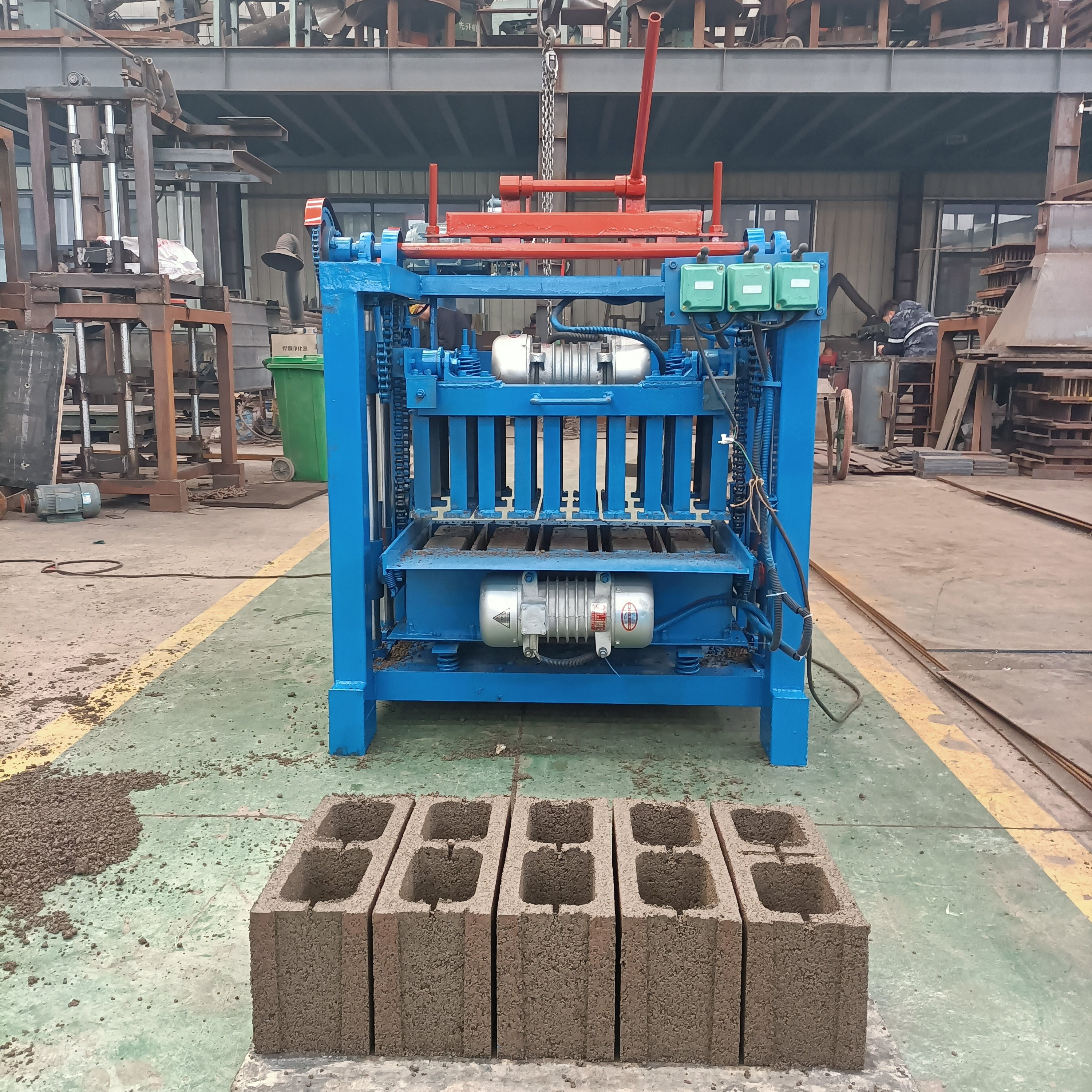 Popular In Africa Henry Intelligence Brick Making Machine Produce Blocks From Stone