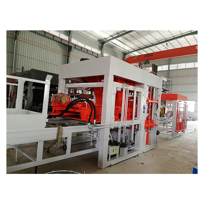 QT6-15 automatic hydraulic vibrating block mechanical brick making machine low price