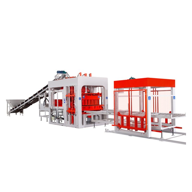 QT6-15 automatic hydraulic vibrating block mechanical brick making machine low price