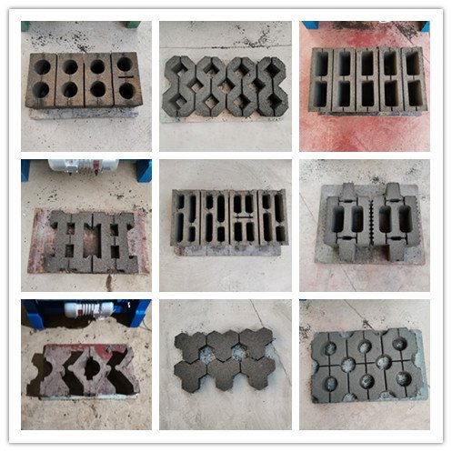 Manual Block Making Machine - Chinese KX4-35 Concrete Hollow Block Machine, Producing 400-150-200mm Length in Kenya 600 4.8KW