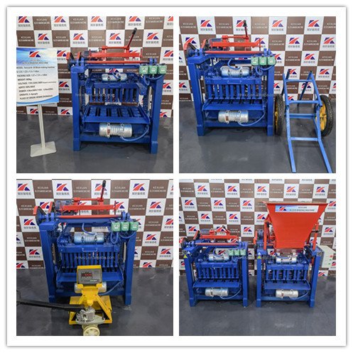 Manual Block Making Machine - Chinese KX4-35 Concrete Hollow Block Machine, Producing 400-150-200mm Length in Kenya 600 4.8KW