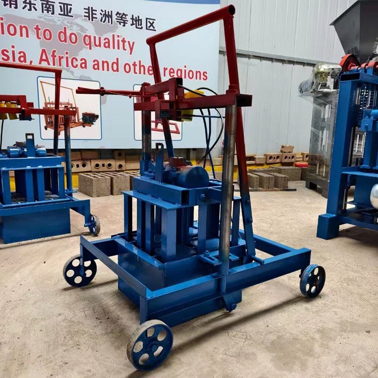 New hollow block forming machine 2-45 cement brick making machine unburned brick machine