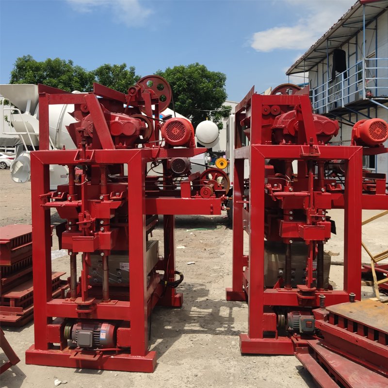 manufacture qtj4-35 automatic brick machine hollow block mold concrete brick making machine