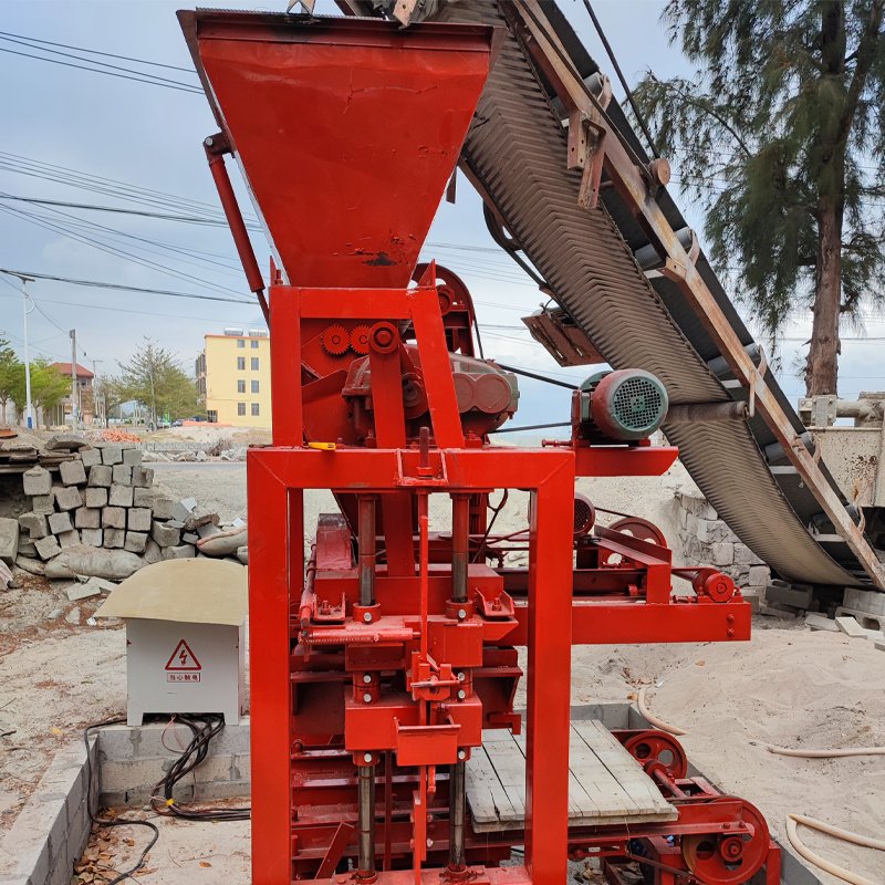 manufacture qtj4-35 automatic brick machine hollow block mold concrete brick making machine