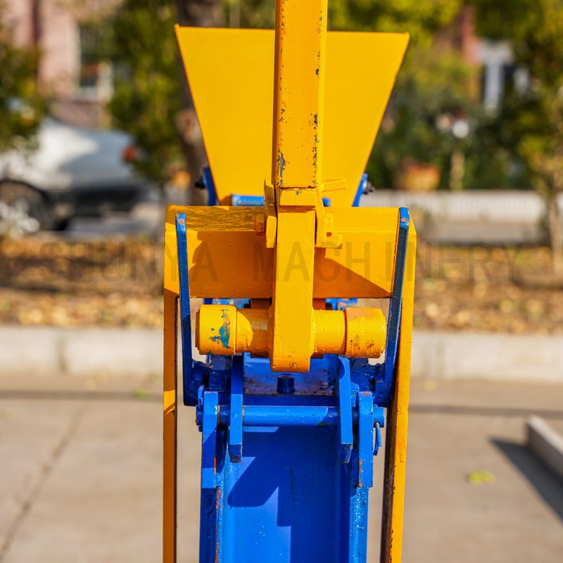 SHUNYA icf block making machine QMR2-40 manual clay brick making machine