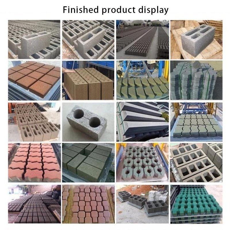 Diesel Engine Concrete Block Cement Hollow Brick Maker Machine Concrete Brick Making Machinery in Papua New Guinea