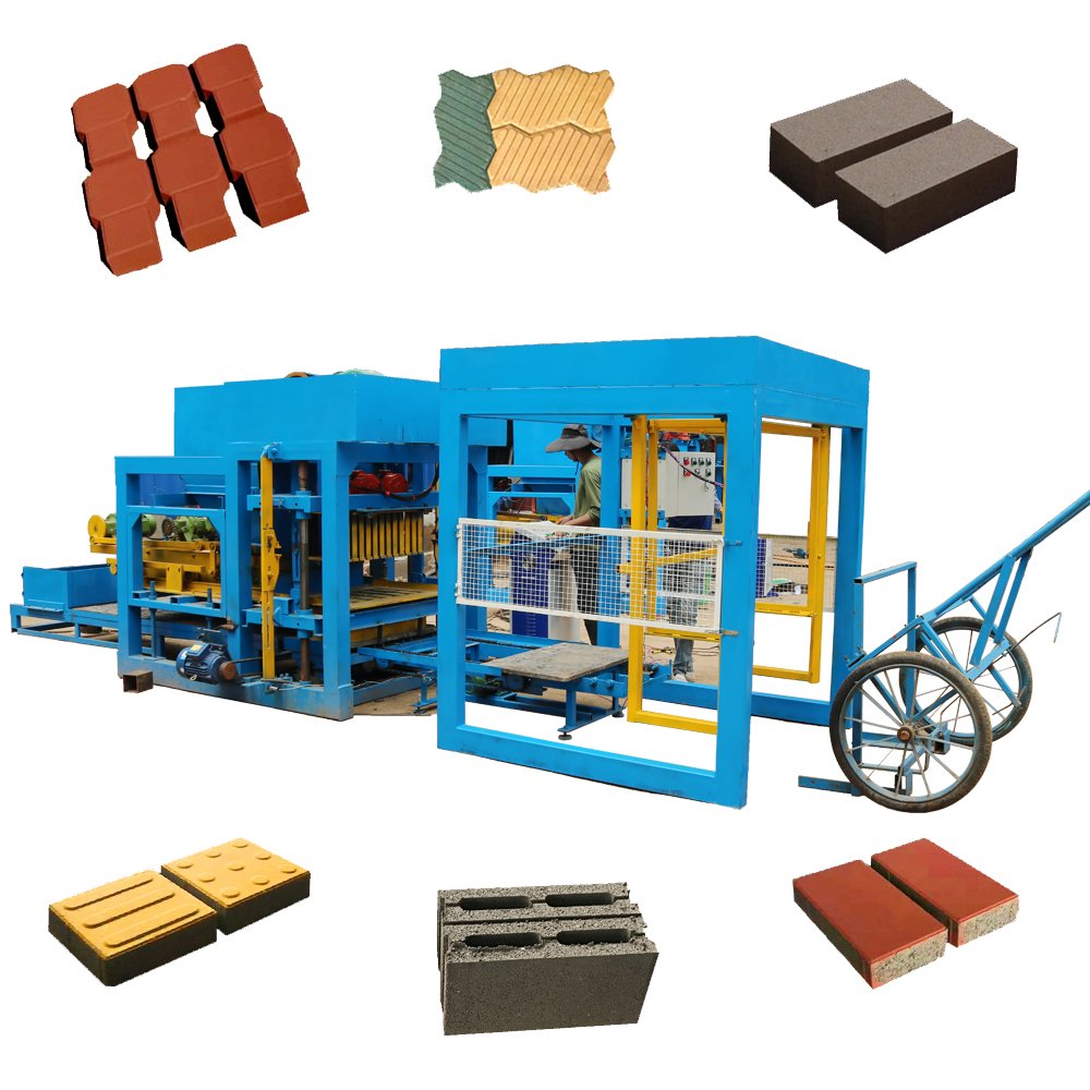 China QTJ4-25 Factory Price Automatic Concrete Cement Hollow Paver Solid Block Bricks Making Machine Manufacturer
