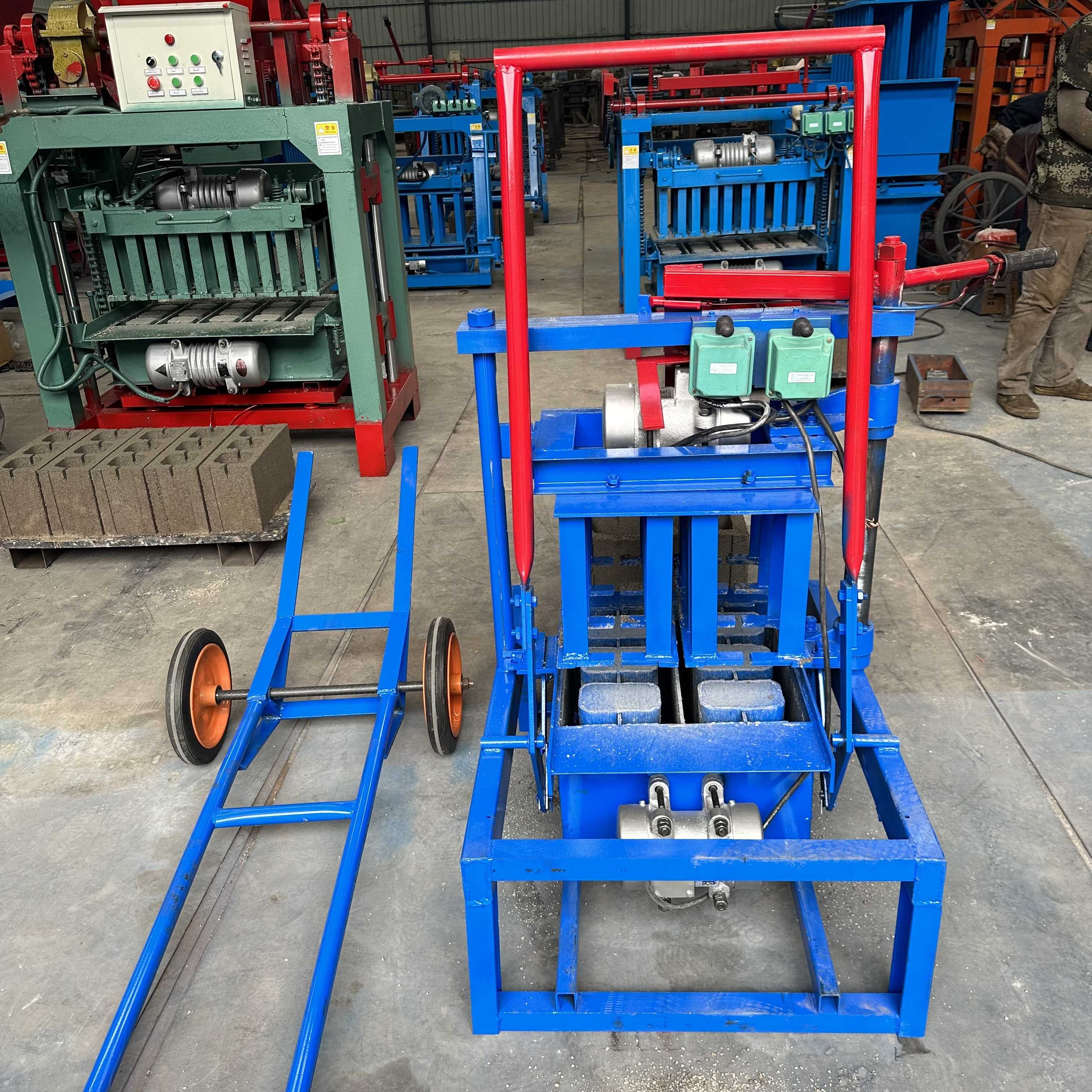 Small and Convenient 2-45C Cement Brick Making Machine Easy to Operate and Popular in Africa
