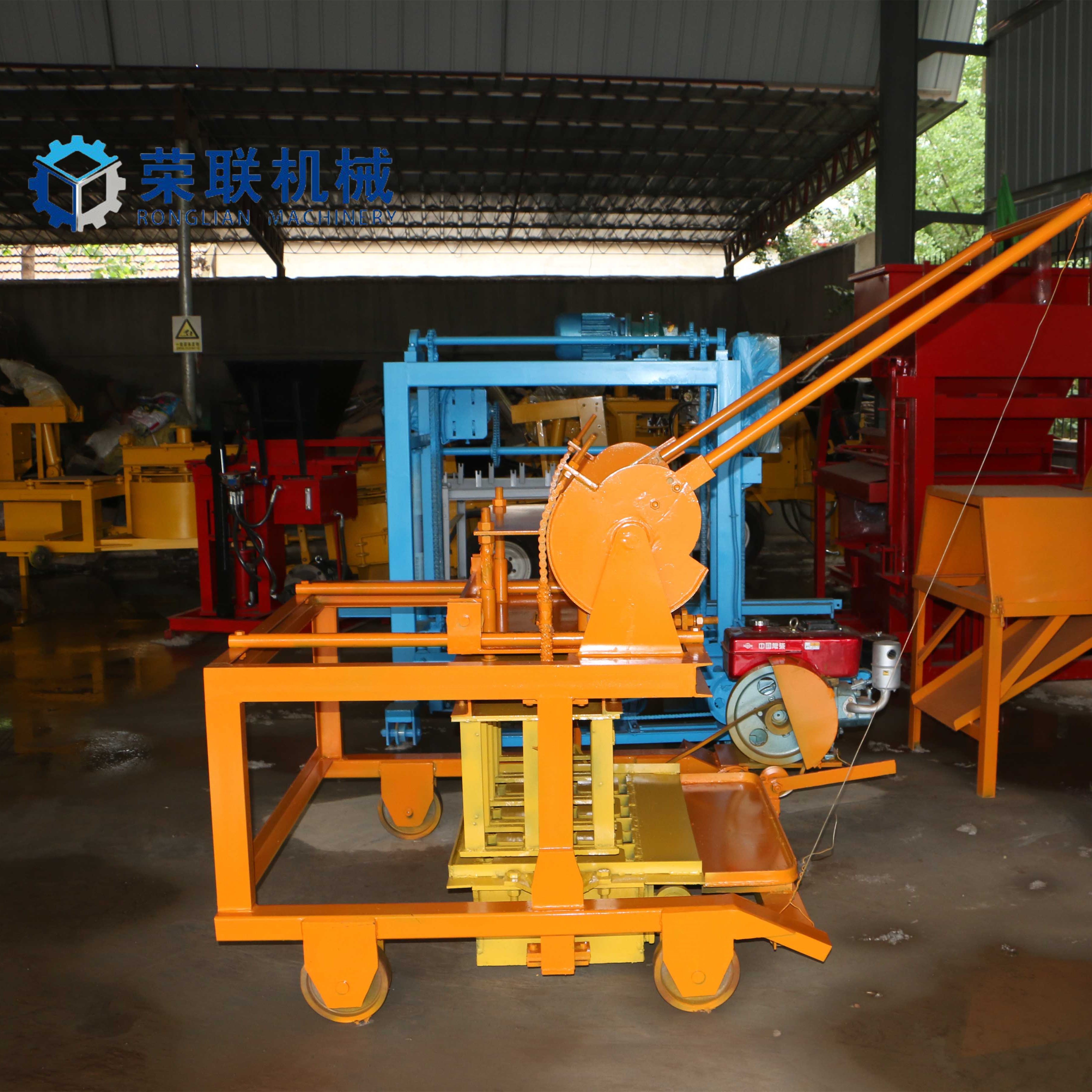 High Quality Small Qt40-3D Concrete Hollow/Solid/Flyash Bricks Making Machine