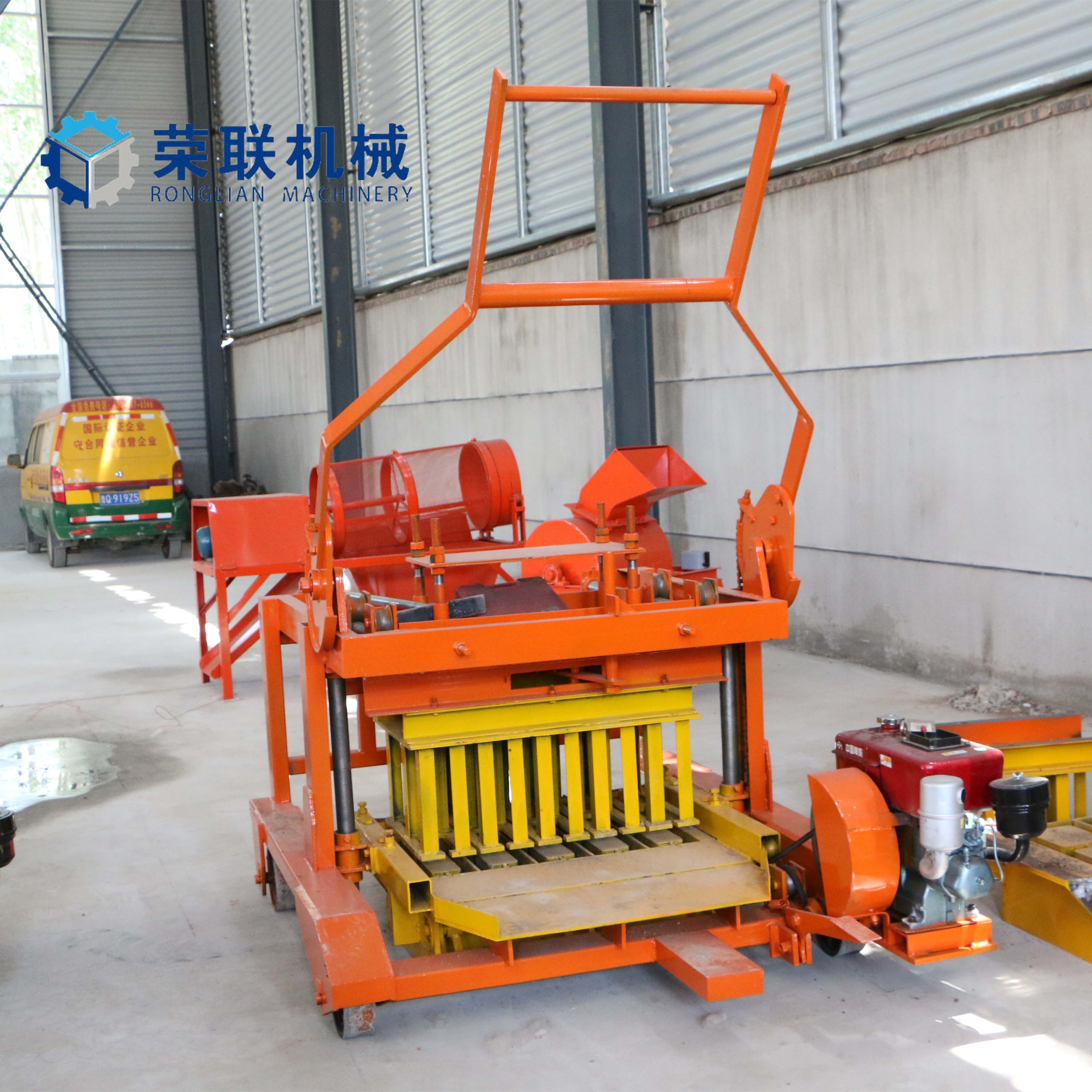 High Quality Small Qt40-3D Concrete Hollow/Solid/Flyash Bricks Making Machine
