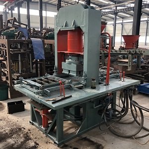 HY-280 Static pressure brick making machine Hallow Concrete Cement Interlock Brick Make Machinery Max Yellow Spain Blue