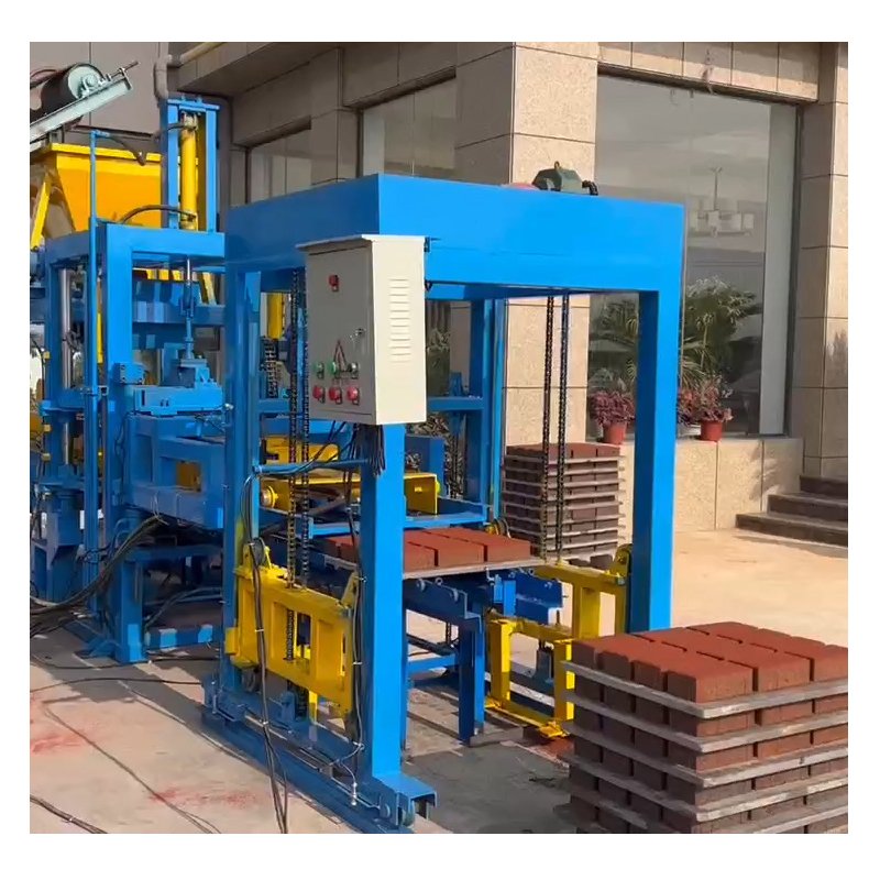 Automatic Compressed Earth Blocks Hollow Concrete Brick Making Machinery Cement Block Moulding Making