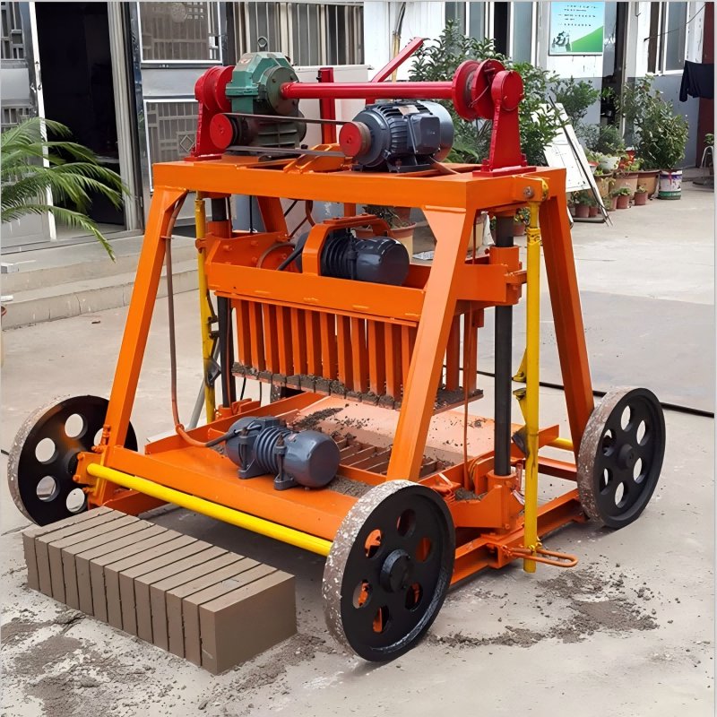 Manual Brick Making Machine BL4-35A Small Cement Hollow Block Brick Making Machine
