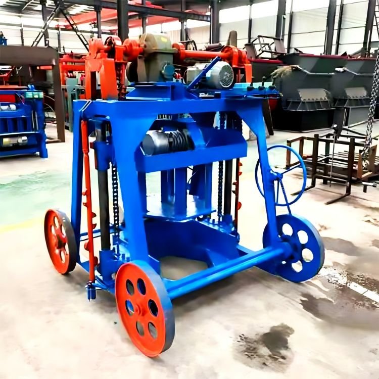 Manual Brick Making Machine BL4-35A Small Cement Hollow Block Brick Making Machine