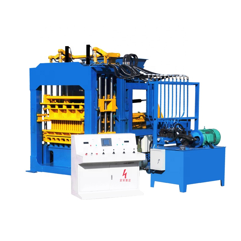 QT4-15 full Automatic hollow concrete interlock cement block machine bricks making machinery online jobs work from home