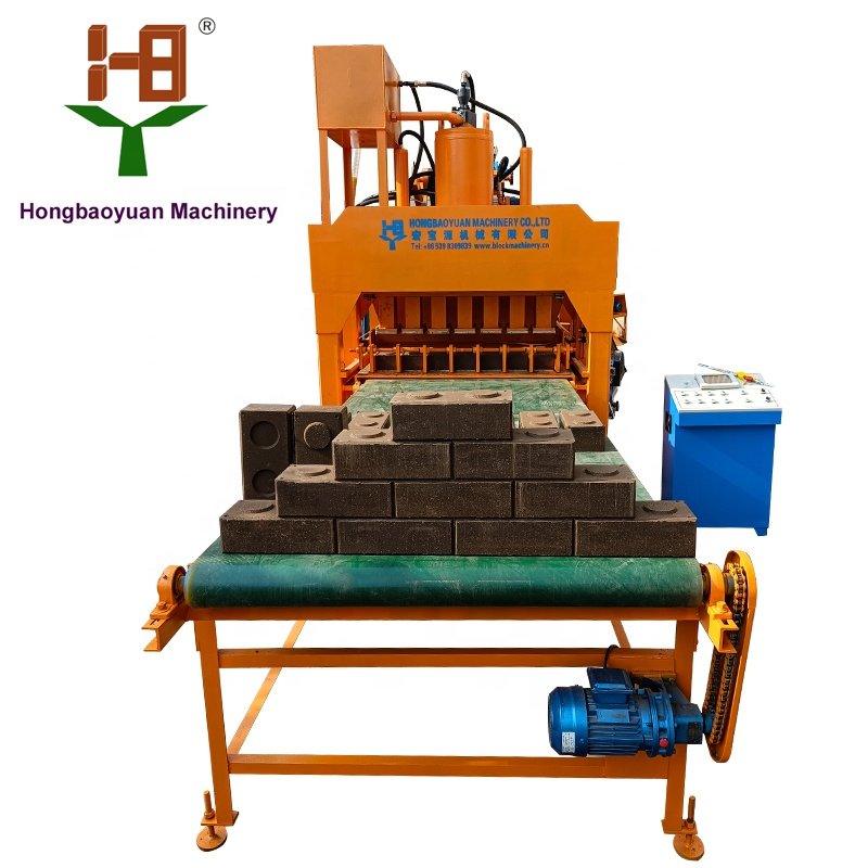 600TON Hydraulic Interlocking Paving Clay Mud Brick Machine 7-10 Cement Interlocking Brick Making Machine In USA