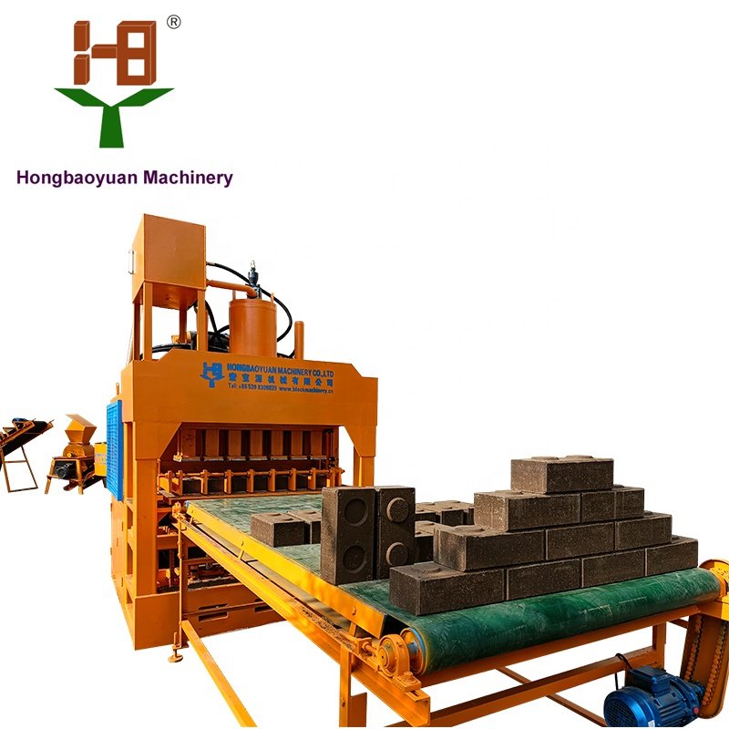 600TON Hydraulic Interlocking Paving Clay Mud Brick Machine 7-10 Cement Interlocking Brick Making Machine In USA