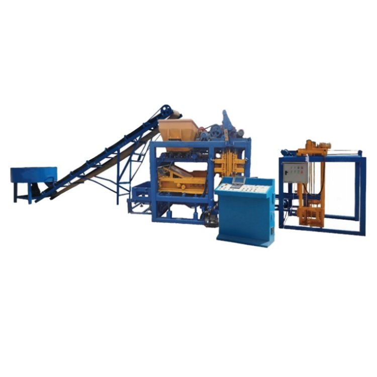 Brick machine QT4-25 Construction waste brick making machine QTJ4-25 brick production line from waste