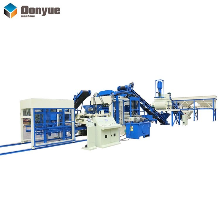 Qt8-15 Full Automatic Hollow Machine Hydraulic Pressure Concrete Carbo Making Brick Molding Machine Manufacturing Plant Use