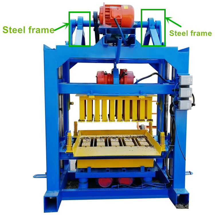 Small brick making machine QT4-40 cheap price supplier Concrete Block Making Machine for sale