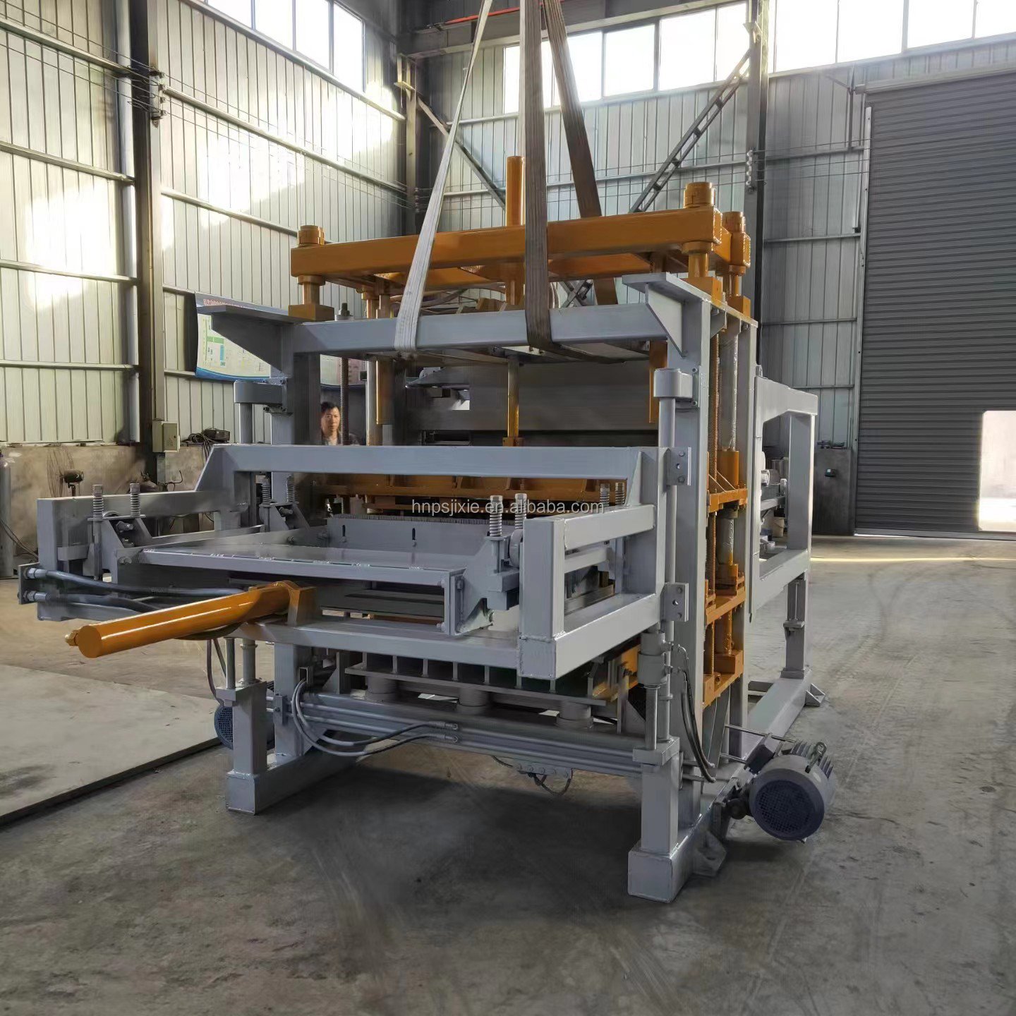 Automatic double bar brick making equipment hot sale Africa Semi-automatic hydraulic plum equipment brick machine
