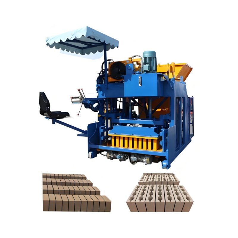 4-25 automatic brick making machinery/small production line for unburned bricks