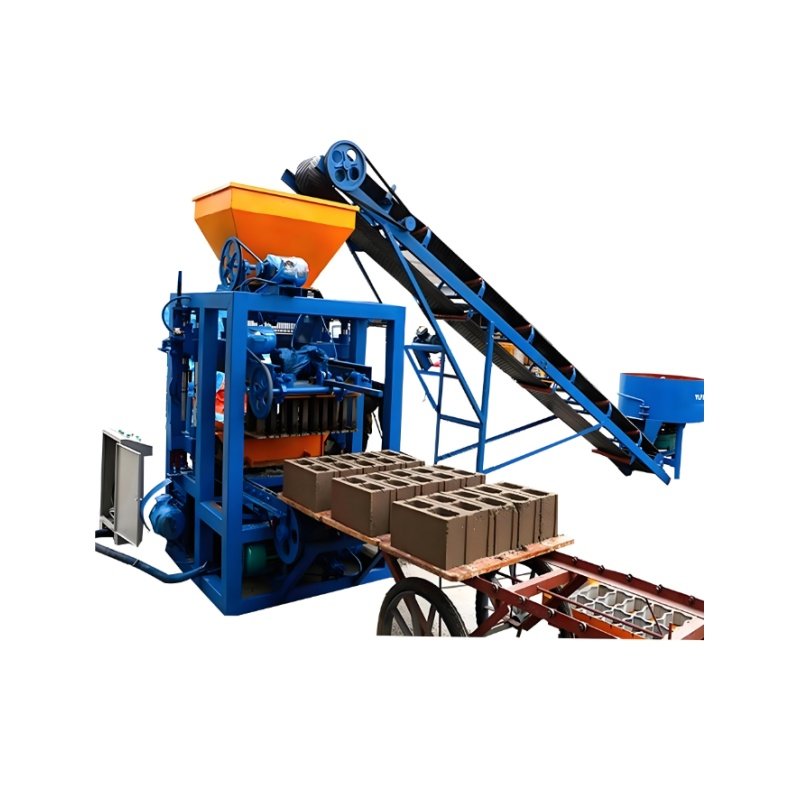4-25 automatic brick making machinery/small production line for unburned bricks