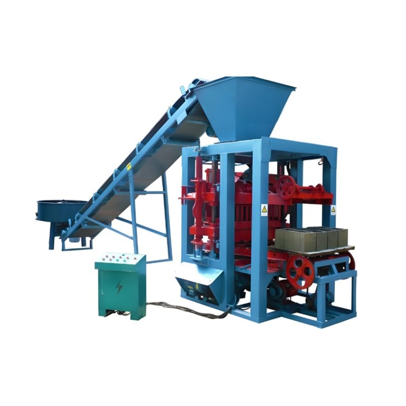 4-25 automatic brick making machinery/small production line for unburned bricks