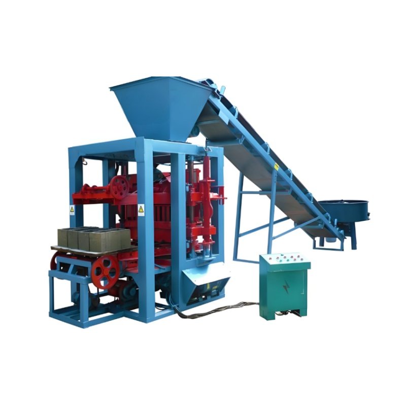 4-25 automatic brick making machinery/small production line for unburned bricks